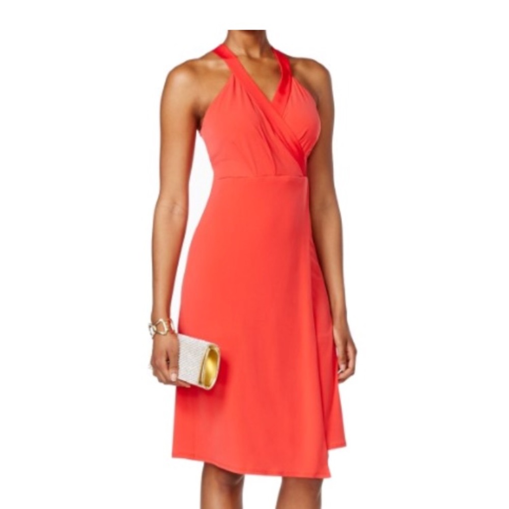BCBGeneration red empire dress